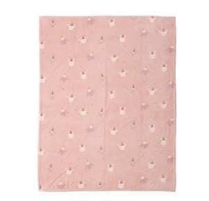 Βρεφική Κουβέρτα Fleece Κούνιας 110x150 Nef-Nef Special Party Pink