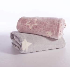 Παιδική Κουβέρτα Fleece Μονή Nef - Nef Starlight Pink