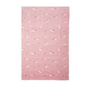 Παιδική Κουβέρτα Fleece Μονή Nef - Nef Unicorns Style Lilac