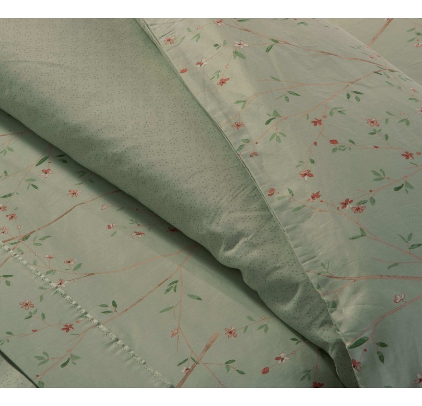 Παπλωματοθήκη Υπέρδιπλη (ΣΕΤ) Βαμβακοσατέν Nef - Nef Kiara 26 Mint Παπλωματοθήκη Υπέρδιπλη (ΣΕΤ) Βαμβακοσατέν Nef - Nef Kiara 26 Mint