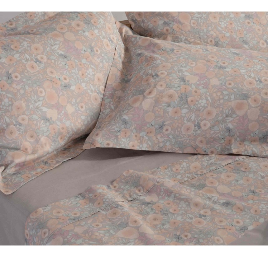 Σεντόνια Υπέρδιπλα (Σετ) Βαμβακοσατέν Nef - Nef Alystran Grey Σεντόνια Υπέρδιπλα (Σετ) Βαμβακοσατέν Nef - Nef Alystran Grey