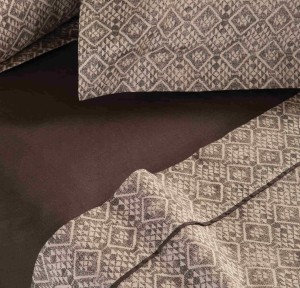 Σεντόνια Υπέρδιπλα (Σετ) Βαμβακοσατέν Nef - Nef Cardynal Beige/ Grey Σεντόνια Υπέρδιπλα (Σετ) Βαμβακοσατέν Nef - Nef Cardynal Beige/ Grey