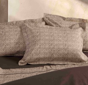 Σεντόνια Υπέρδιπλα (Σετ) Βαμβακοσατέν Nef - Nef Cardynal Beige/ Grey Σεντόνια Υπέρδιπλα (Σετ) Βαμβακοσατέν Nef - Nef Cardynal Beige/ Grey