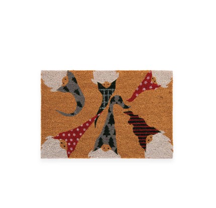 Χριστουγεννιάτικο Χαλάκι Εισόδου 40x60 Nef-Nef Dwarfs Fellowship Natural