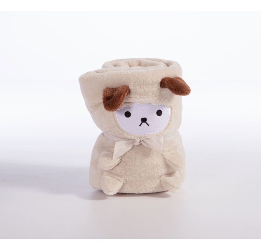 Βρεφική Κουβέρτα Αγκαλιάς Fleece 80x110 Nef-Nef Lovely Sheep Ecru