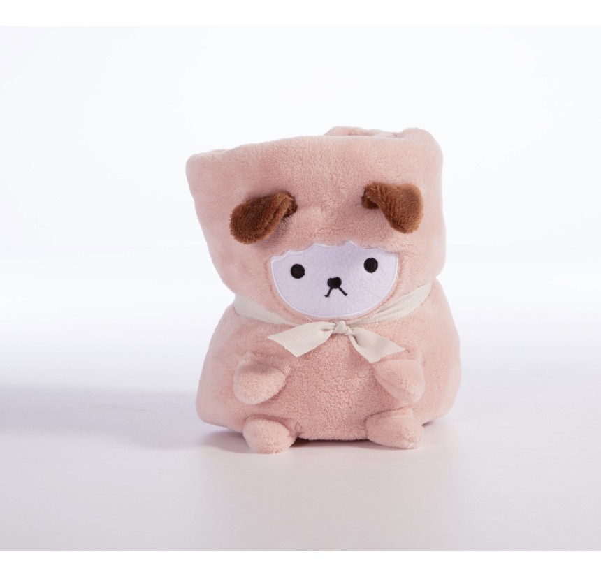 Βρεφική Κουβέρτα Αγκαλιάς Fleece 80x110 Nef-Nef Lovely Sheep Light Pink