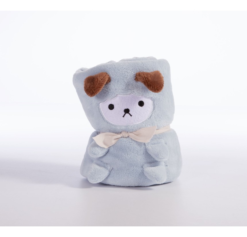 Βρεφική Κουβέρτα Αγκαλιάς Fleece 80x110 Nef-Nef Lovely Sheep Light Blue