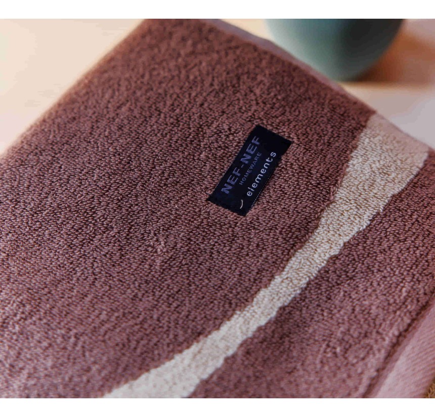 Πετσέτα Προσώπου (50x 90) Elements Nef - Nef Viper Brown Πετσέτα Προσώπου (50x 90) Elements Nef - Nef Viper Brown