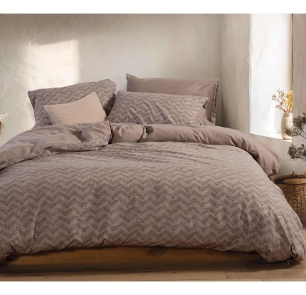 Σεντόνια Υπέρδιπλα (Σετ) Φανελένια Nef - Nef Otrando Mocca Σεντόνια Υπέρδιπλα (Σετ) Φανελένια Nef - Nef Otrando Mocca