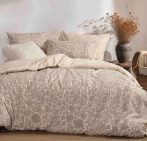 Σεντόνια Υπέρδιπλα (Σετ) Φανελένια Nef - Nef Issual Grey Σεντόνια Υπέρδιπλα (Σετ) Φανελένια Nef - Nef Issual Grey