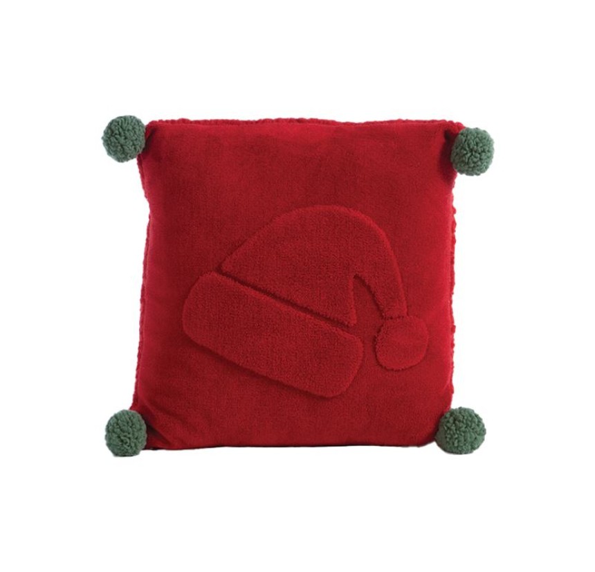 Χριστουγεννιάτικο Διακοσμητικό Μαξιλάρι (45x 45) Nef- Nef Trees Of Joy Red