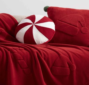 Χριστουγεννιάτικο Διακοσμητικό Μαξιλάρι (45x 45) Nef- Nef Trees Of Joy Red