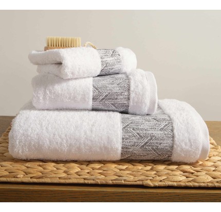 Πετσέτα Προσώπου (50x 90) Nef - Nef Depreo White