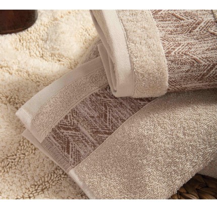 Πετσέτα Σώματος (70x 140) Nef-Nef Depreo Ecru