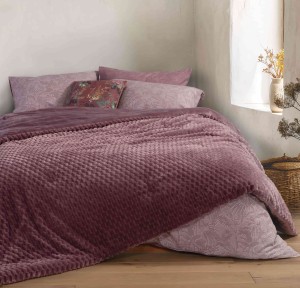 Κουβερτοπάπλωμα Μονό Nef -Nef Lernia Mauve Κουβερτοπάπλωμα Μονό Nef -Nef Lernia Mauve