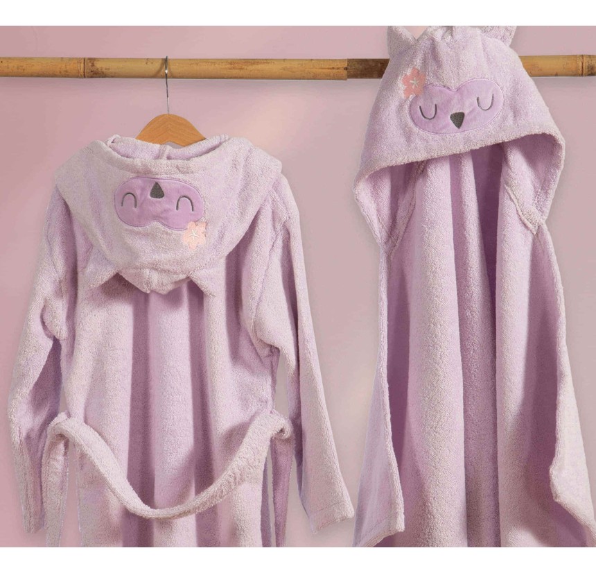 Βρεφική Κάπα 70x120 Nef-Nef Best Friends Lavender