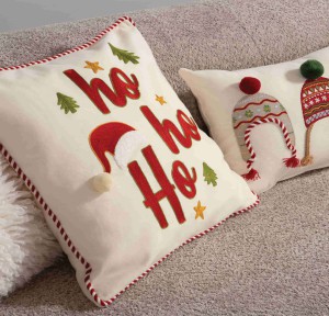 Χριστουγεννιάτικο Διακοσμητικό Μαξιλάρι (45x 45) Nef- Nef White Christmas Ecru Χριστουγεννιάτικο Διακοσμητικό Μαξιλάρι (45x 45) Nef- Nef White Christmas Ecru