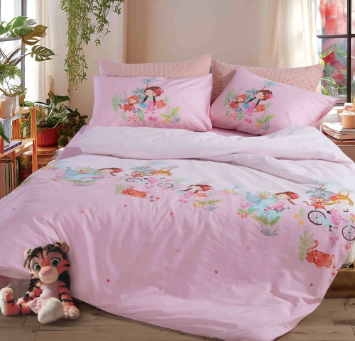 Παιδικά Σεντόνια Μονά (Σετ) Nef - Nef Welcome To India Lilac