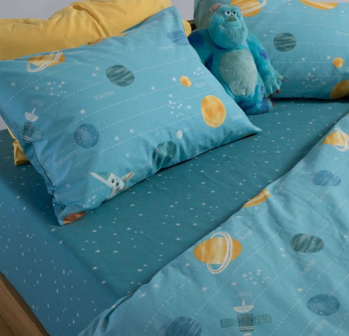 Παιδικά Σεντόνια Μονά (Σετ) Nef - Nef This Is My Galaxy Blue