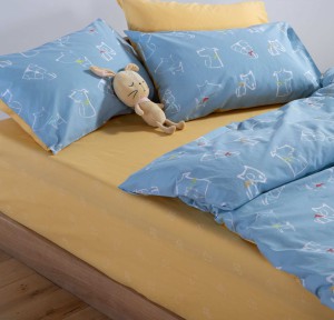 Παιδικά Σεντόνια Μονά (Σετ) Nef - Nef Dog Life Blue