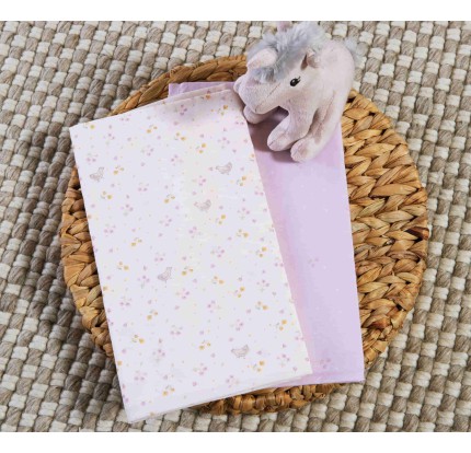 Σεντόνια Λίκνου (Σετ) Nef-Nef Cute And Sweet Ecru