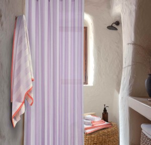 Κουρτίνα Μπάνιου 180x 200 Nef - Nef Vertia Mauve Κουρτίνα Μπάνιου 180x 200 Nef - Nef Vertia Mauve