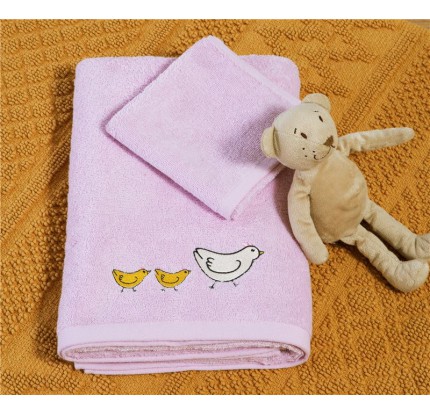 Παιδικές Πετσέτες Σετ (2τμχ) Nef- Nef Cute And Sweet Lilac