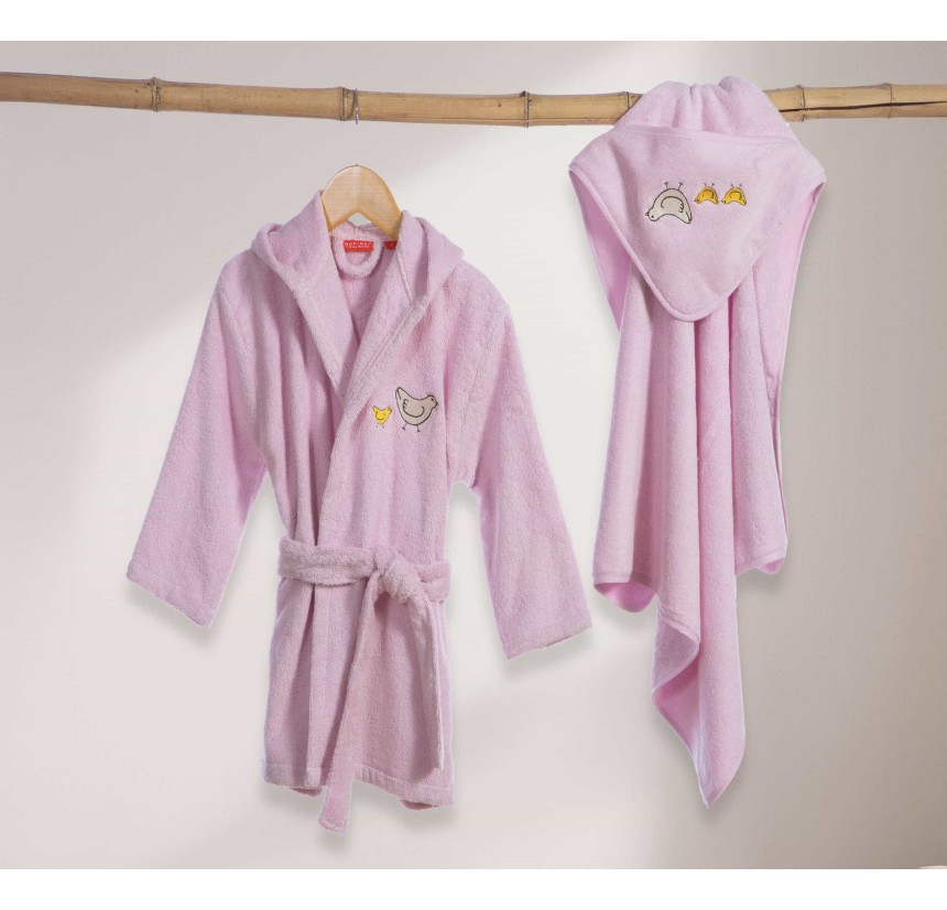 Βρεφική Κάπα 75x75 Nef-Nef Cute And Sweet Lilac