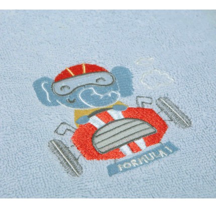 Παιδικές Πετσέτες Σετ (2τμχ) Nef- Nef Super Boy Light Blue