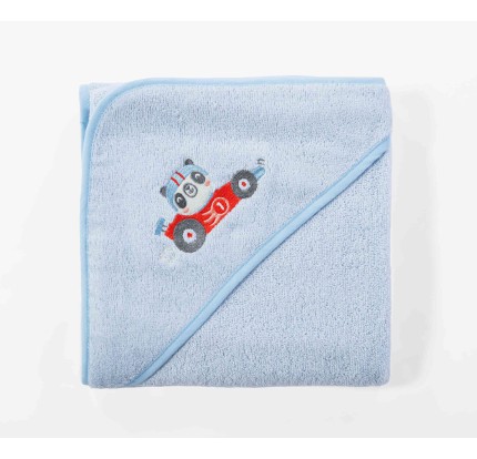 Βρεφική Κάπα 75x75 Nef-Nef Super Boy Light Blue