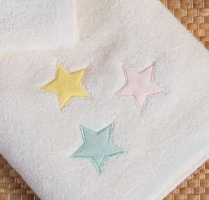 Παιδικές Πετσέτες Σετ (2τμχ) Nef- Nef Happy Ecru