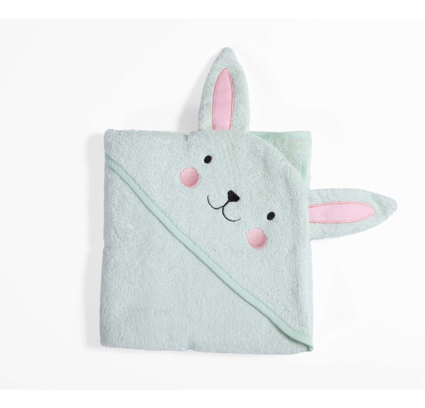 Βρεφική Κάπα 75x75 Nef-Nef Pic Nic Together Milky Green