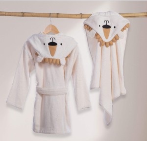 Βρεφική Κάπα 75x75 Nef-Nef Jungle In Motion Ecru