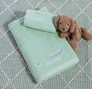 Παιδικές Πετσέτες Σετ (2τμχ) Nef- Nef Savana Cameo Green