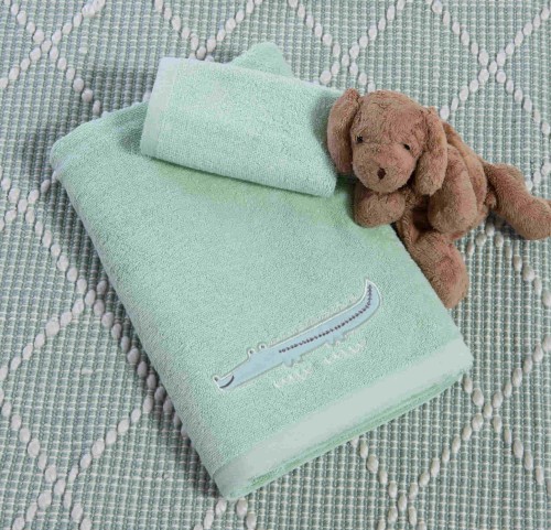 Παιδικές Πετσέτες Σετ (2τμχ) Nef- Nef Savana Cameo Green
