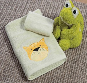 Παιδικές Πετσέτες Σετ (2τμχ) Nef- Nef Jungle Music Aloe Green