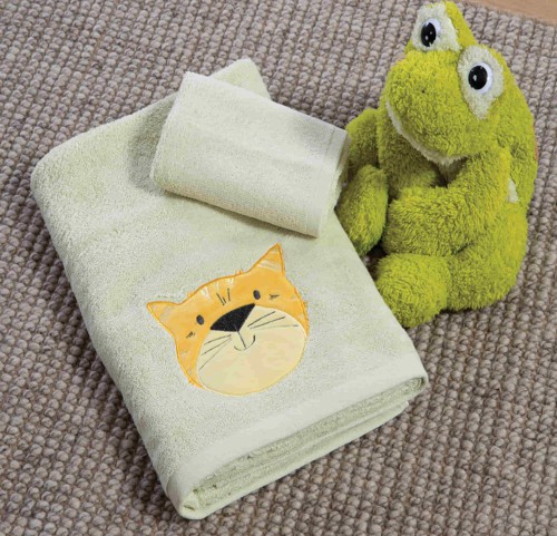 Παιδικές Πετσέτες Σετ (2τμχ) Nef- Nef Jungle Music Aloe Green