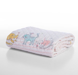 Κουβερλί Μονό Nef - Nef Cat Life Ecru/ Pink