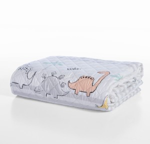 Κουβερλί Μονό Nef - Nef Dinosaur Art Ecru/ Grey