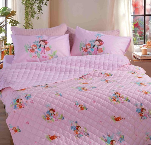 Κουβερλί Μονό Nef - Nef Welcome To India Pink