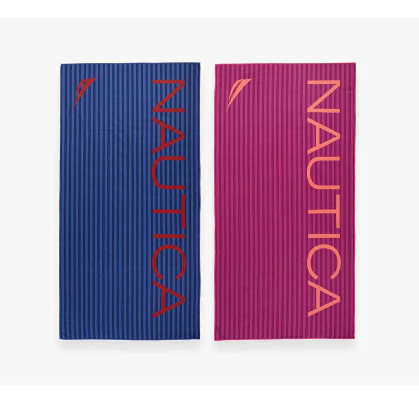 Πετσέτα Θαλάσσης από Μικροΐνες Nautica-Nau 80x160 Positive Mauve Πετσέτα Θαλάσσης από Μικροΐνες Nautica-Nau 80x160 Positive Mauve