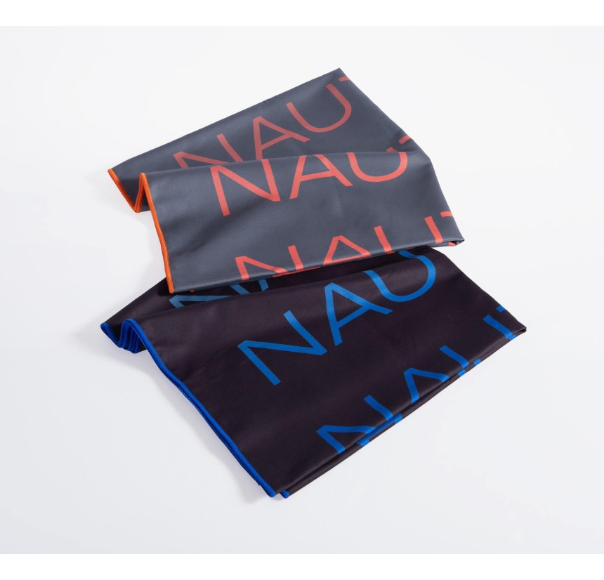 Πετσέτα Θαλάσσης από Μικροΐνες Nautica-Nau 80x160 Spread Black