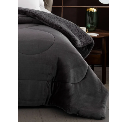 Κουβερτοπάπλωμα Υπέρδιπλο Coral Anthracite