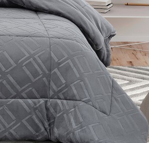 Κουβερτοπάπλωμα Υπέρδιπλο Klelia Light Grey Κουβερτοπάπλωμα Υπέρδιπλο Klelia Light Grey