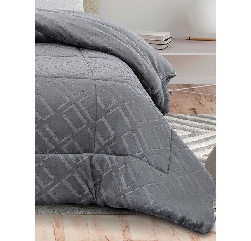 Κουβερτοπάπλωμα Υπέρδιπλο Klelia Light Grey Κουβερτοπάπλωμα Υπέρδιπλο Klelia Light Grey