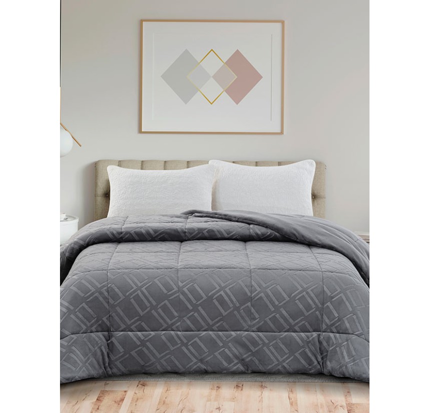 Κουβερτοπάπλωμα Υπέρδιπλο Klelia Light Grey Κουβερτοπάπλωμα Υπέρδιπλο Klelia Light Grey