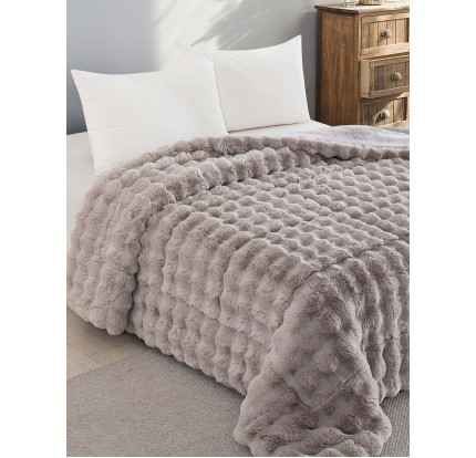 Κουβερτοπάπλωμα King Size Rabbit Light Grey