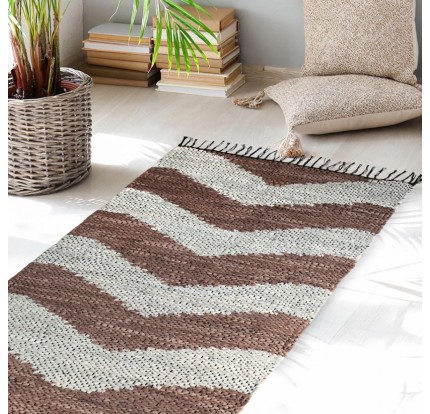 Χαλί 70x1.40cm Melinen Abelle Brown Χαλί 70x1.40cm Melinen Abelle Brown