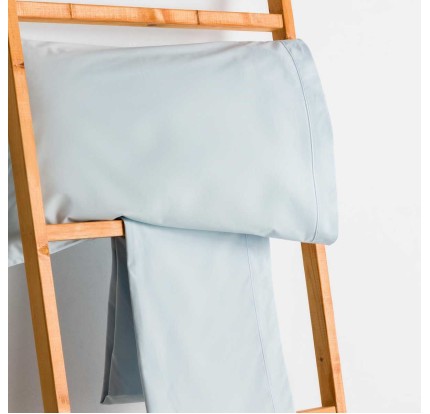 Ζεύγος Μαξιλαροθήκες 50x75 Πλακέ Vesta Home Synthesis-507 Sky Blue Ζεύγος Μαξιλαροθήκες 50x75 Πλακέ Vesta Home Synthesis-507 Sky Blue