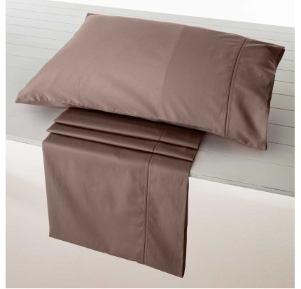 Σεντόνια King Size (Σετ) Βαμβακοσατέν Vesta Nemesis-302 Brown Σεντόνια King Size (Σετ) Βαμβακοσατέν Vesta Nemesis-302 Brown